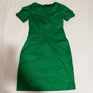 The Limited Vibrant Green Midi Dress